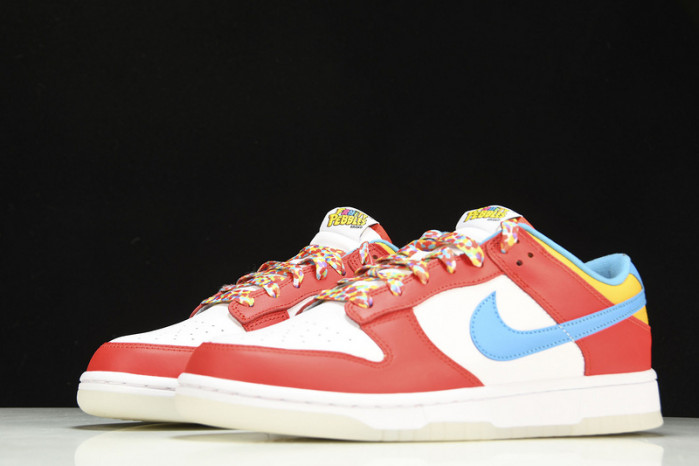 LeBron James x Nike Dunk Low “Fruity Pebbles” DH8009-600