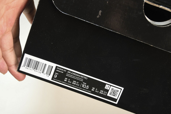 Air Jordan 6 “Metallic Silver” DX2836-001