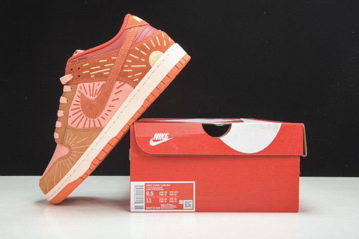 NIKE DUNK LOW "Orange-Crimson" DO6723-800