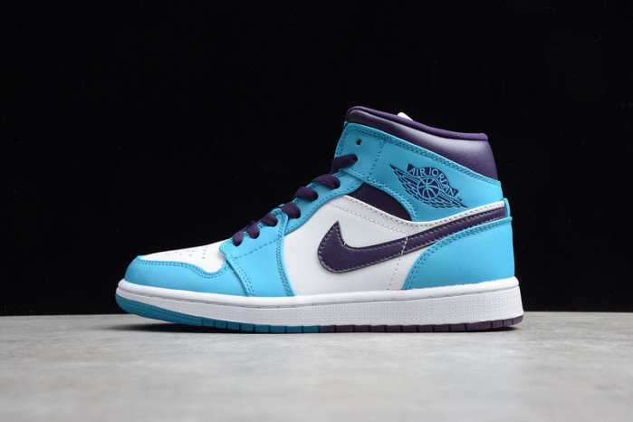 Jordan 1 Mid Hornets  554724-415