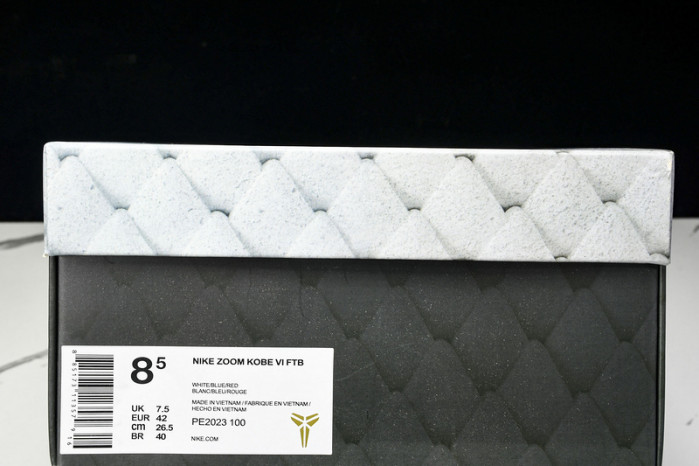 NIKE ZOOM KOBE VI FTB   PE2023-100