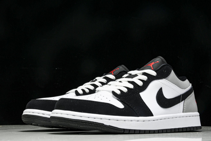 Air Jordan 1 Low SE White Fire Red Black Matte Silver HF3148-106