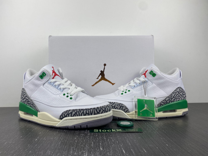 Air Jordan 3 WMNS “Lucky Green”  CK9246-136
