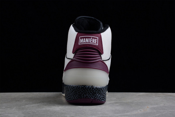 JORDAN 2 RETRO &  A Ma Maniere  “Grey Fog”  DO7216-100