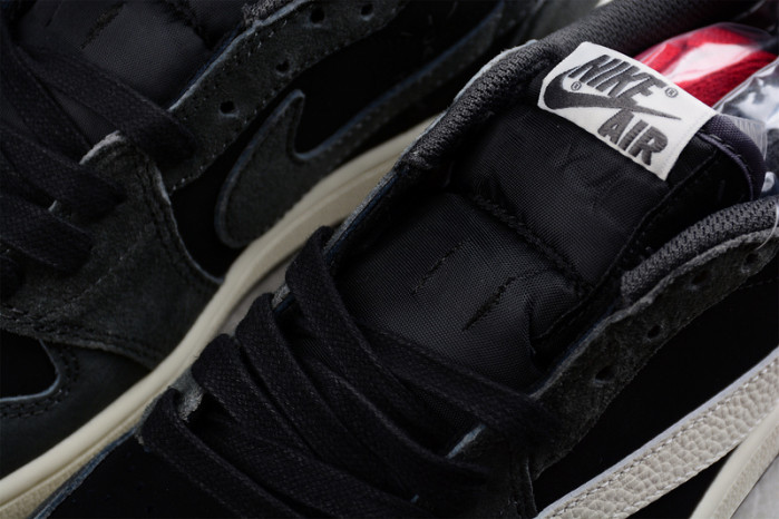 Travis Scott x Air Jordan 1 Low "Black Phantom" DM7866-001