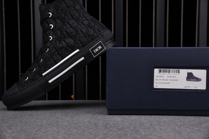 D10R B23 Oblique High Top Sneaker
