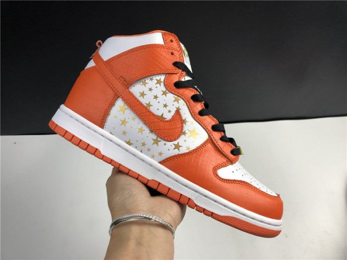 nike sb dunk high Svp*me orange  307385-181