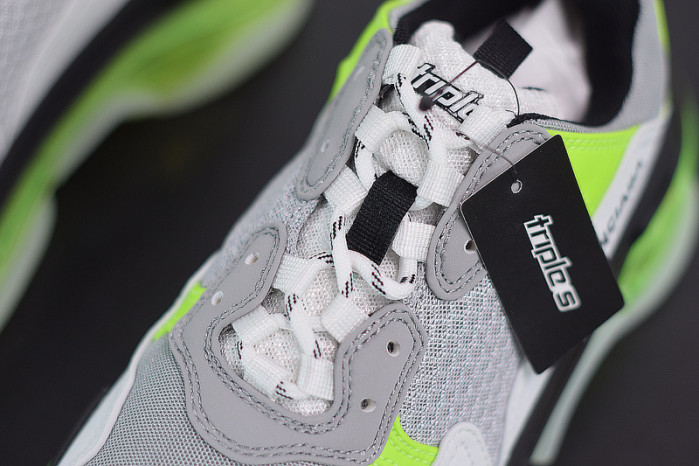 BLCG Sneaker Triple.s.Gomma Grey White Green 541624 W2FR1 8297