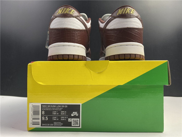 nike sb dunk low Svp*me stars barkroot brown (2021)  dh3228-103