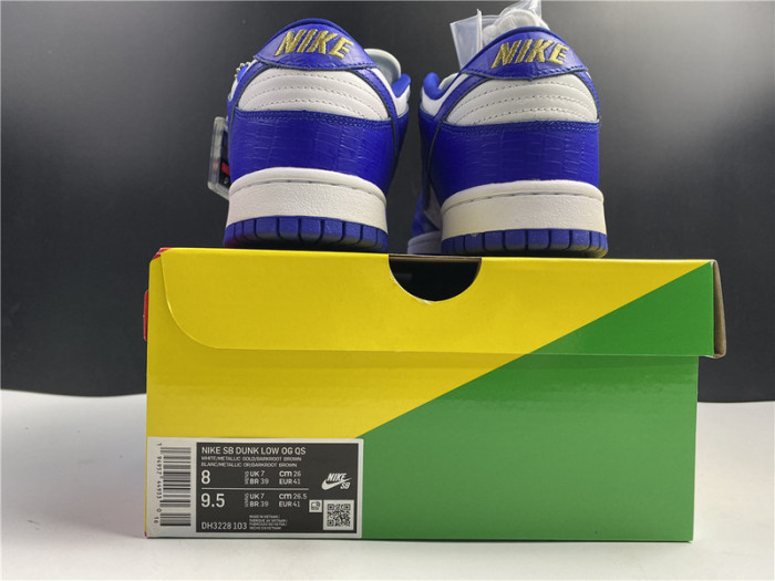nike sb dunk low Svp*me stars hyper royal (2021)  dh3228-100