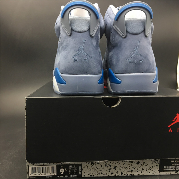 Air Jordan 6 Jimmy Butler Diffused Blue 384664-400
