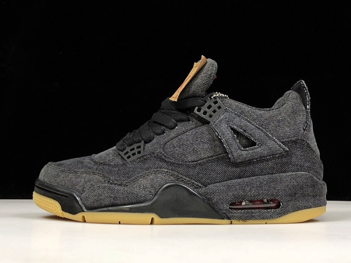 air jordan 4 retro Leu*s nrg  Leu*s - black denim ao2571-001